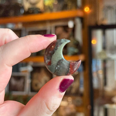 Ravenstone Crystals Little Bloodstone Moon