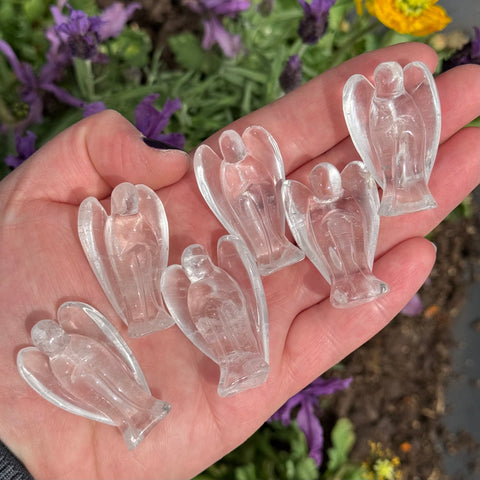 Ravenstone Crystals Little Clear Quartz Angel