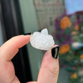 Ravenstone Crystals Little Clear Quartz Pumpkin