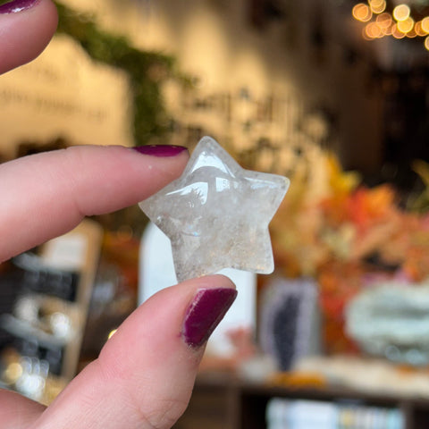 Ravenstone Crystals Little Clear Quartz Star