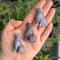Ravenstone Crystals Little Lepidolite Wolf