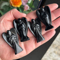 Ravenstone Crystals Little Obsidian Angel
