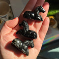 Ravenstone Crystals Little Obsidian Horse