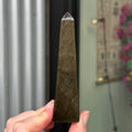 Ravenstone Crystals Little Obsidian Obelisk "Robin"