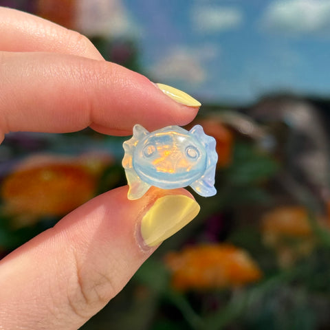 Ravenstone Crystals Little Opalite Axolotl