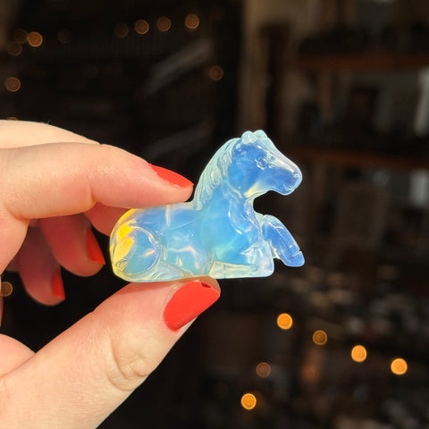 Ravenstone Crystals Little Opalite Horse