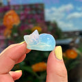 Ravenstone Crystals Little Opalite Sleeping Cat