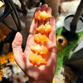 Ravenstone Crystals Little Orange Calcite Axolotl