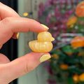 Ravenstone Crystals Little Orange Calcite Duck