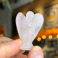 Ravenstone Crystals Little Rose Quartz Angel