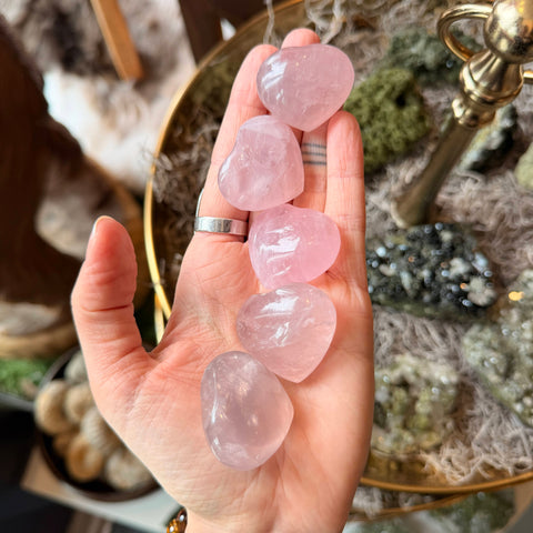 Ravenstone Crystals Little Rose Quartz Heart