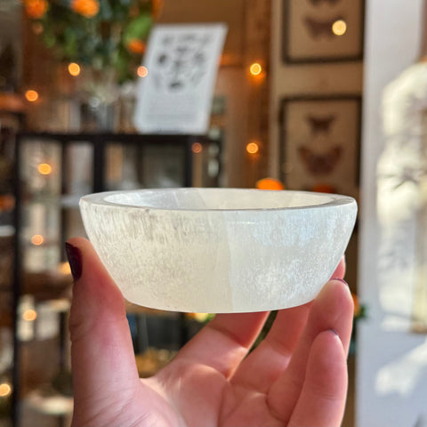 Ravenstone Crystals Little Selenite Bowl