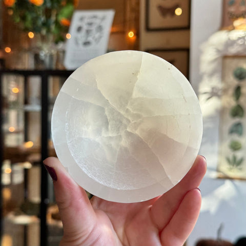 Ravenstone Crystals Little Selenite Bowl