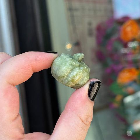 Ravenstone Crystals Little Serpentine Pumpkin