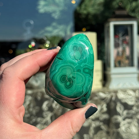 Ravenstone Crystals Malachite "April"