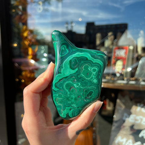 Ravenstone Crystals Malachite "Brandi"
