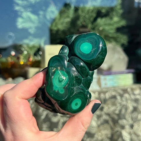 Ravenstone Crystals Malachite "Chance"