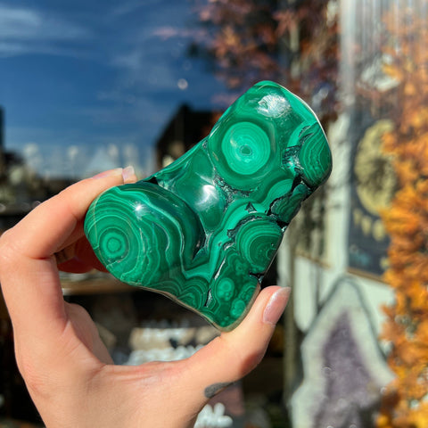 Ravenstone Crystals Malachite "Dolores"