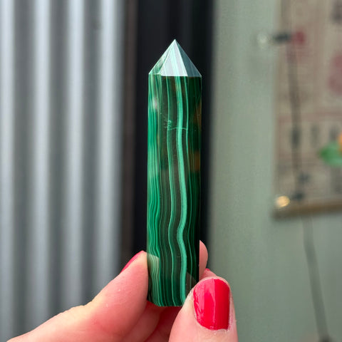 Ravenstone Crystals Malachite "Ellie"