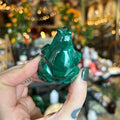 Ravenstone Crystals Malachite Frog "Christine"