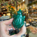Ravenstone Crystals Malachite Frog "Justin"