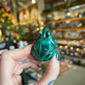 Ravenstone Crystals Malachite Frog "Larry"