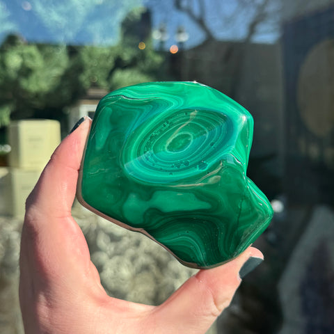 Ravenstone Crystals Malachite "Huey"