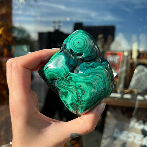 Ravenstone Crystals Malachite "Jill"