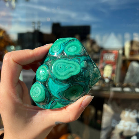 Ravenstone Crystals Malachite "Kenny"