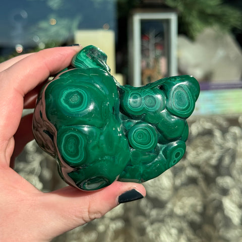 Ravenstone Crystals Malachite "Maya"