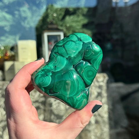 Ravenstone Crystals Malachite "Mel"