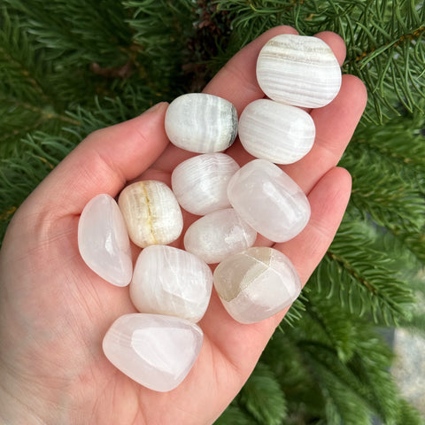 Ravenstone Crystals Mangano Calcite Tumble