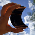 Ravenstone Crystals Midnight Lace Obsidian Moon "Arlene"