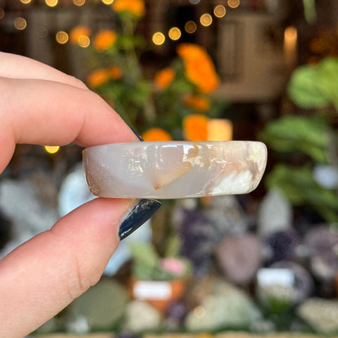 Ravenstone Crystals Mini Flower Agate Charging Dish