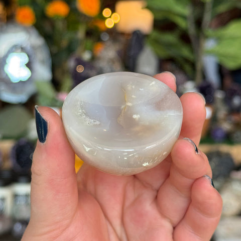 Ravenstone Crystals Mini Flower Agate Charging Dish