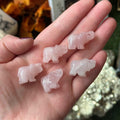 Ravenstone Crystals Mini Rose Quartz Elephant