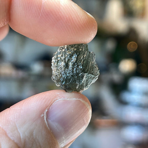 Ravenstone Crystals Moldavite "George"