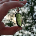 Ravenstone Crystals Moldavite | Herkimer Diamond Necklace "Jenna"