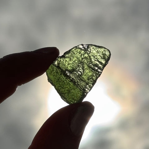 Ravenstone Crystals Moldavite (Museum-Grade) "Andromeda"