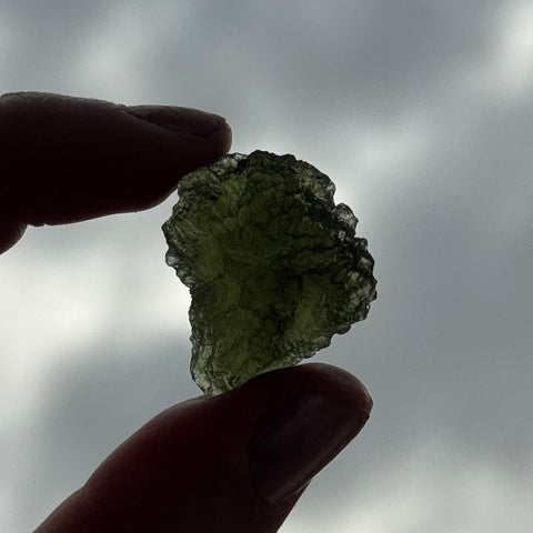 Ravenstone Crystals Moldavite (Museum-Grade) "Pandora"