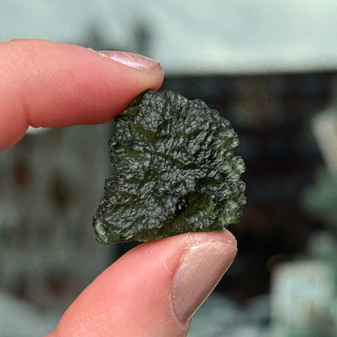 Ravenstone Crystals Moldavite (Museum-Grade) "Pandora"