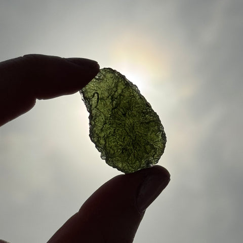 Ravenstone Crystals Moldavite (Museum-Grade) "Thalia"