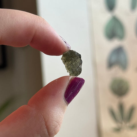 Ravenstone Crystals Moldavite "Myles"