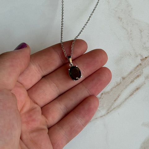 Ravenstone Crystals Moldavite Necklace "Amaya"