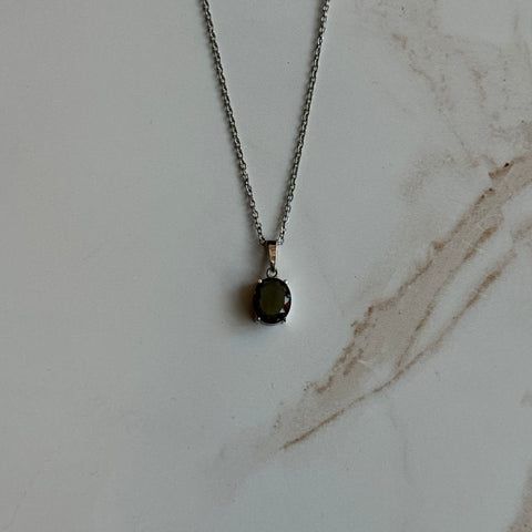 Ravenstone Crystals Moldavite Necklace "Amaya"