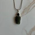 Ravenstone Crystals Moldavite Necklace "Calandra"