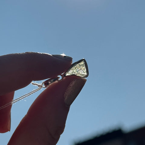 Ravenstone Crystals Moldavite Necklace "Callie"
