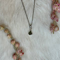 Ravenstone Crystals Moldavite Necklace "Cam"