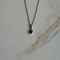 Ravenstone Crystals Moldavite Necklace "Carol"