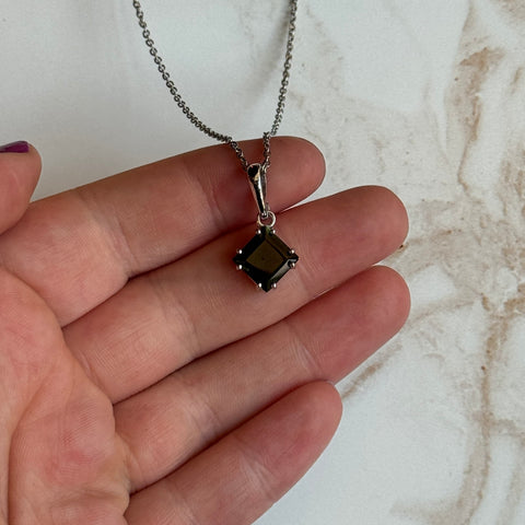 Ravenstone Crystals Moldavite Necklace "Cindy"